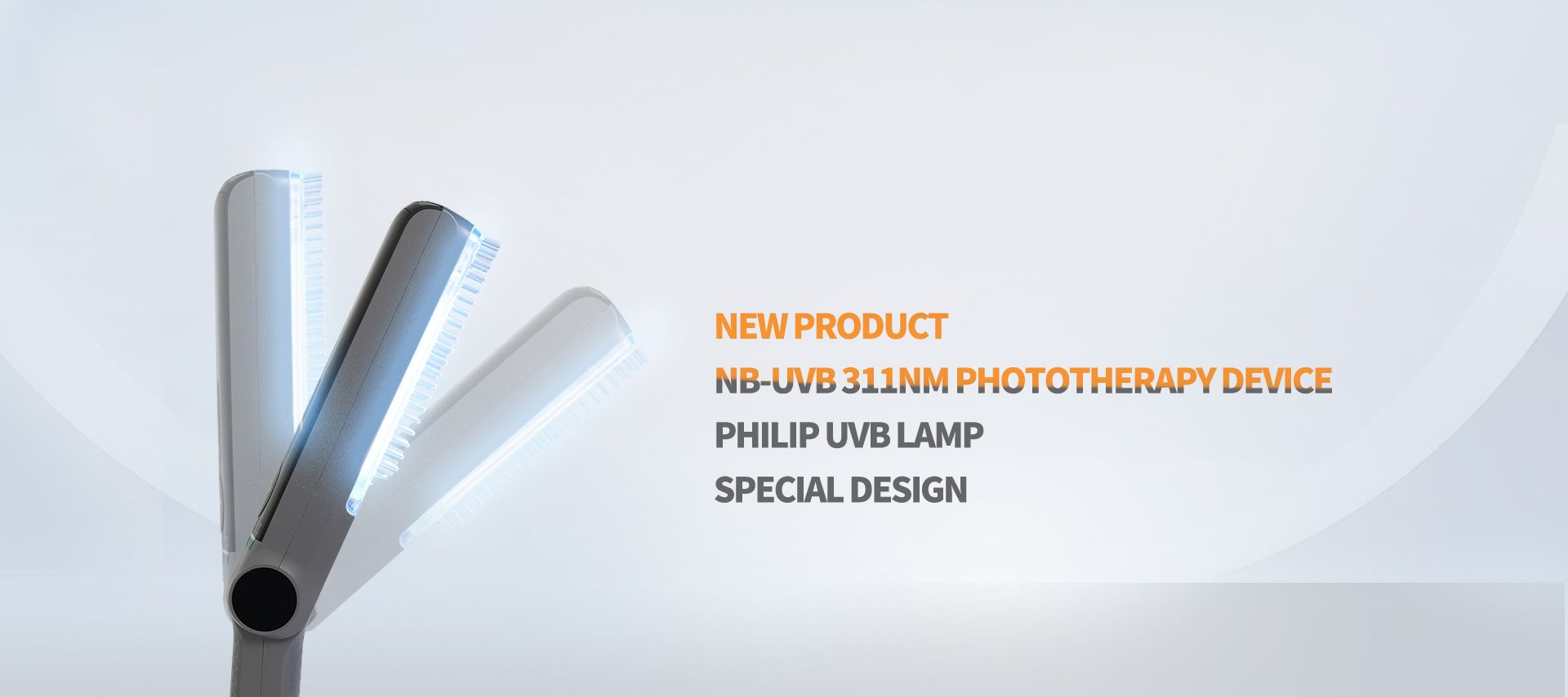 Hospital Use Uvb Phototherapy 311nm Uvb Lamp for Psoriasis Vitiligo Treatment