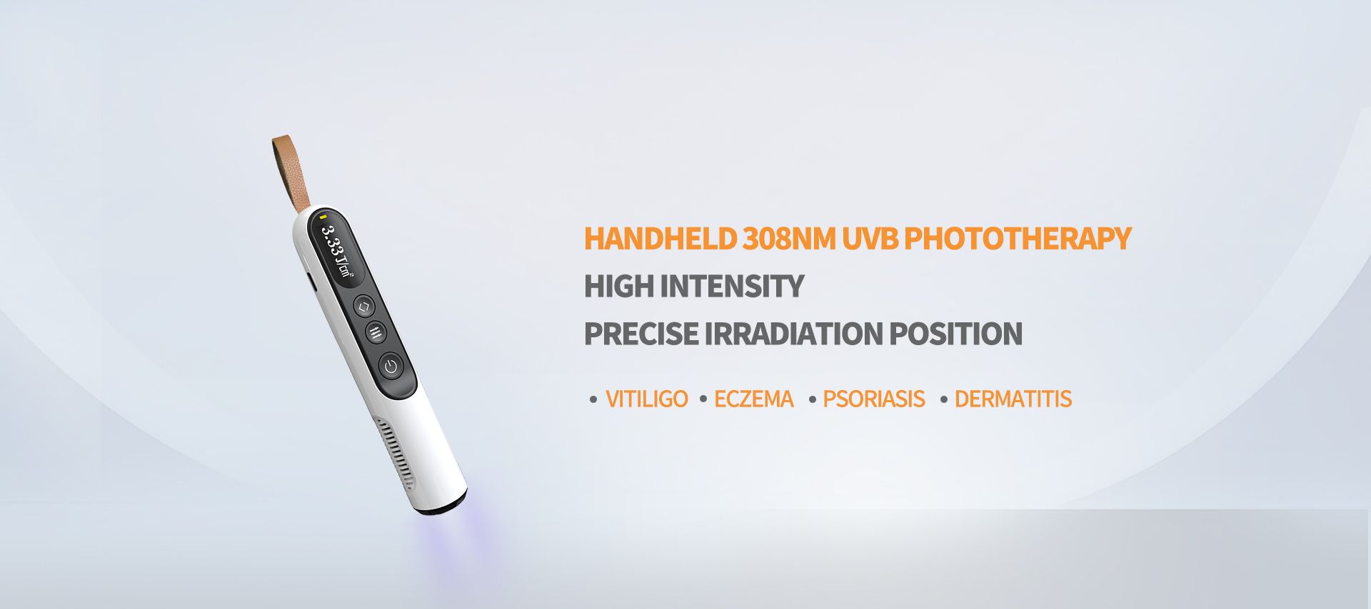 Portable 308nm UVB Phototherapy Device for Vitiligo Skin Disease